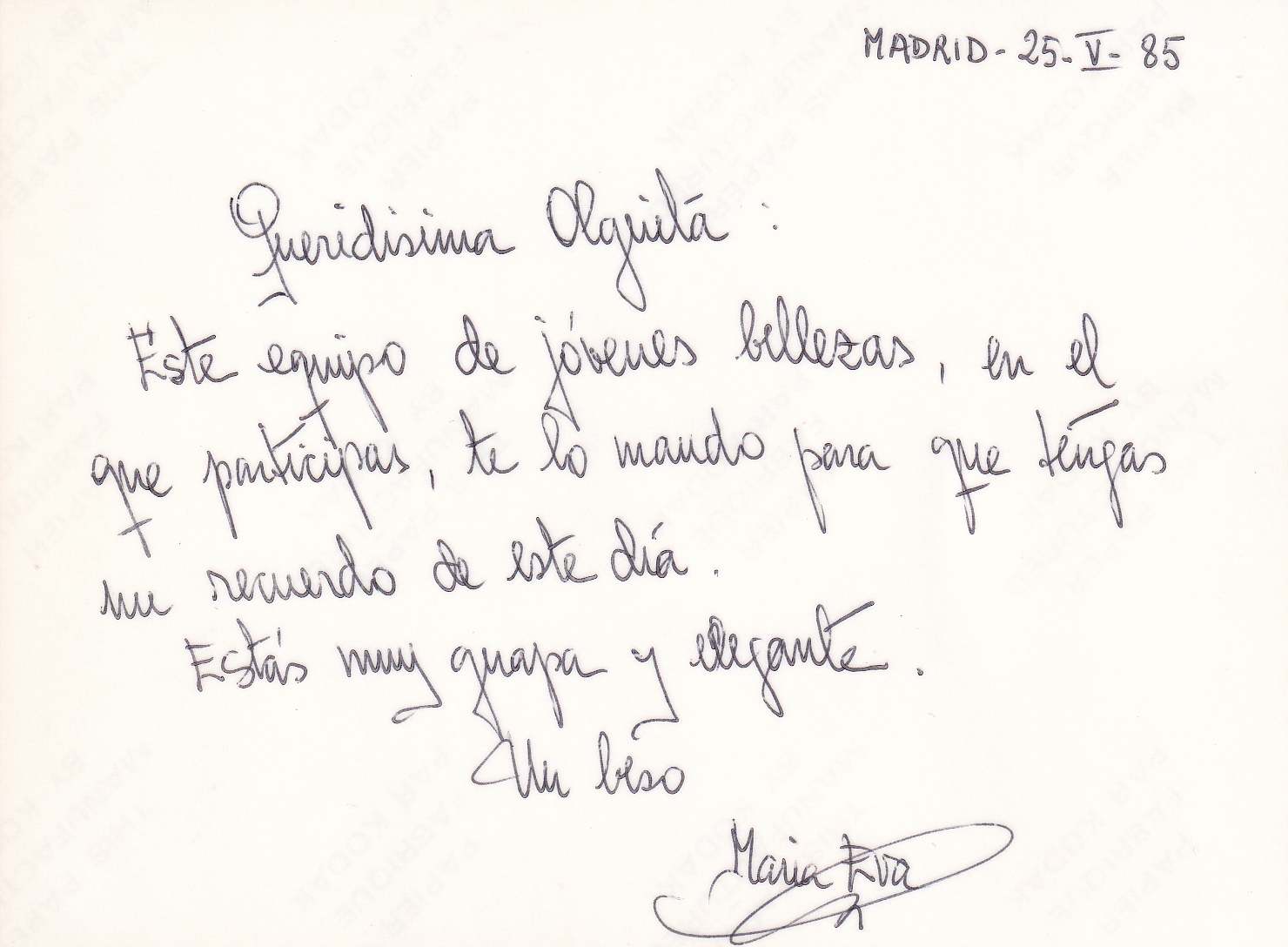 Recuerdos bonitos